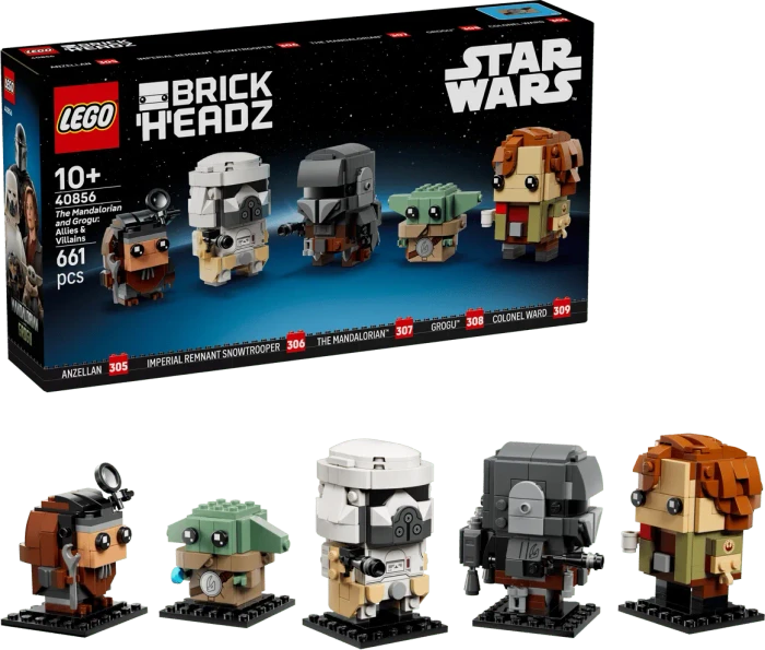 LEGO BrickHeadz - The Mandalorian and Grogu: Verbündete und Bösewichte