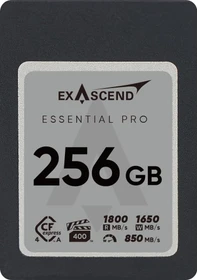 Exascend Essential Pro R1800/W1650 CFexpress 4.0 Type A 256GB