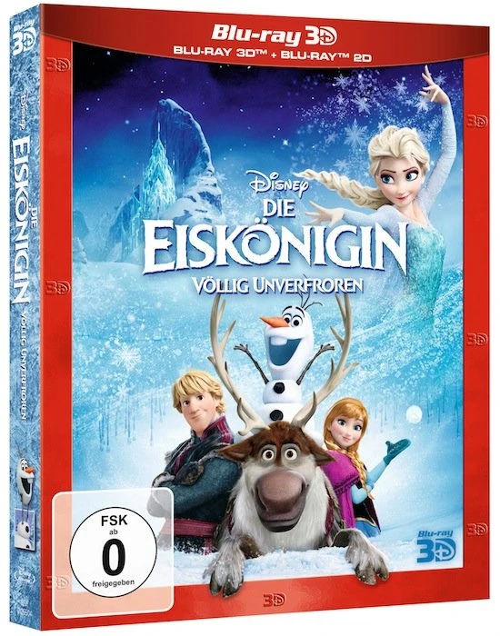 Die Eiskönigin - Völlig unverfroren (3D) (Blu-ray)