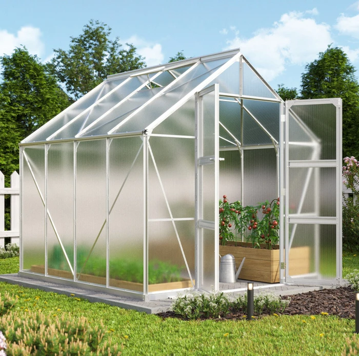 Vitavia Domus 6700 HKP 6mm Gewächshaus alu