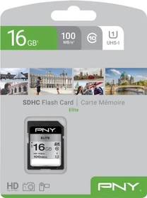 PNY Elite R100 16GB, UHS-I U1, Class 10