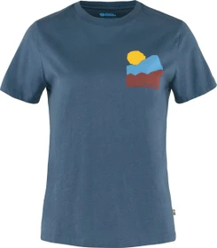 Fjällräven Nature T-Shirt kurzarm indigo blue (Damen)