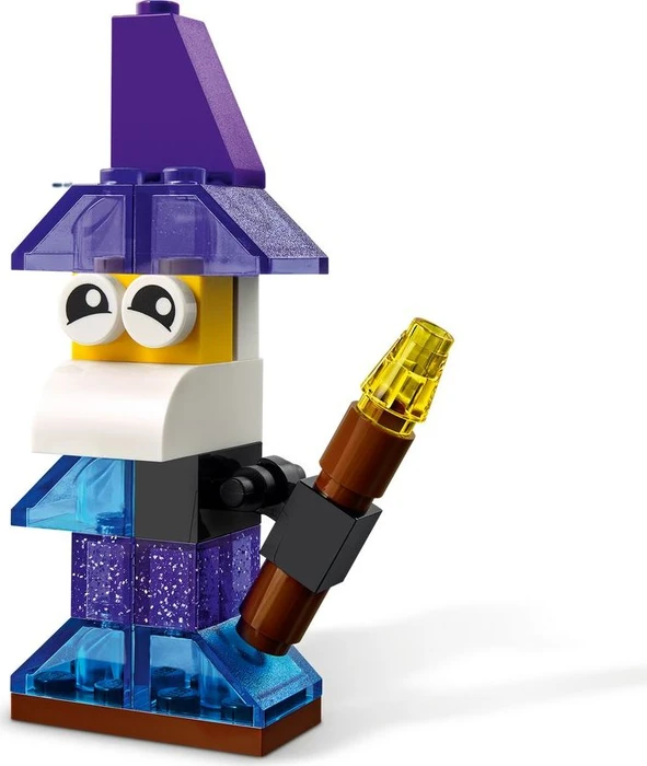 LEGO Classic - Kreativ-Bauset mit durchsichtigen Steinen