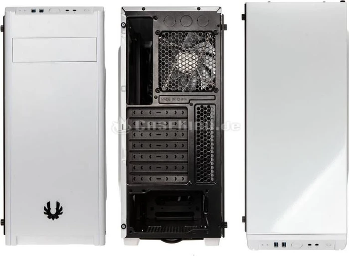 BitFenix Nova TG weiß, Glasfenster