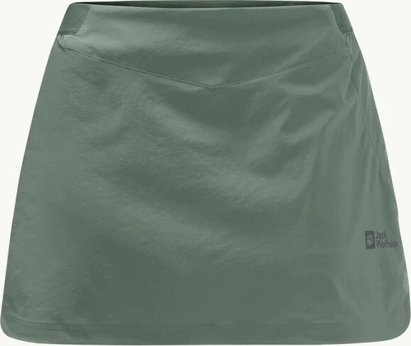 Jack Wolfskin Prelight Skort kurz picnic green (Damen)
