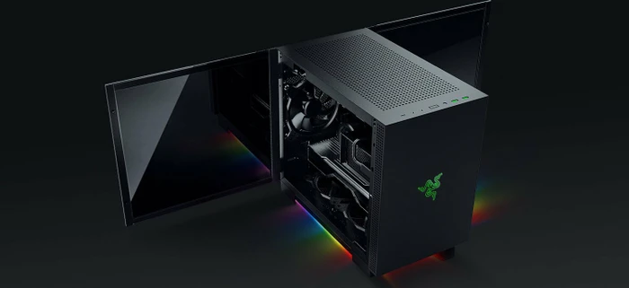 Razer Tomahawk Mini-ITX, Glasfenster, Mini-ITX