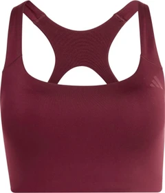 adidas Optime Workout Medium-Support Sport-BH maroon (Damen)