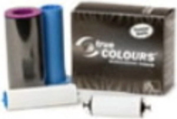Zebra ZC300 Monochrome Farbband silber metallic
