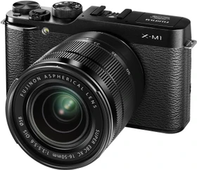 Fujifilm X-M1 schwarz mit Objektiv Fujinon XC 16-50mm 3.5-5.6 OIS