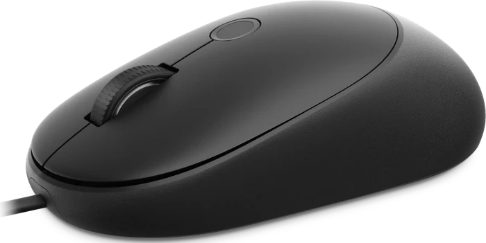 Dell Pro 5 Wired Fingerprint ESS Mouse, schwarz, USB