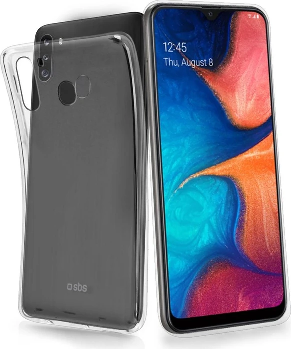 SBS Mobile Skinny Cover für Samsung Galaxy A21 transparent