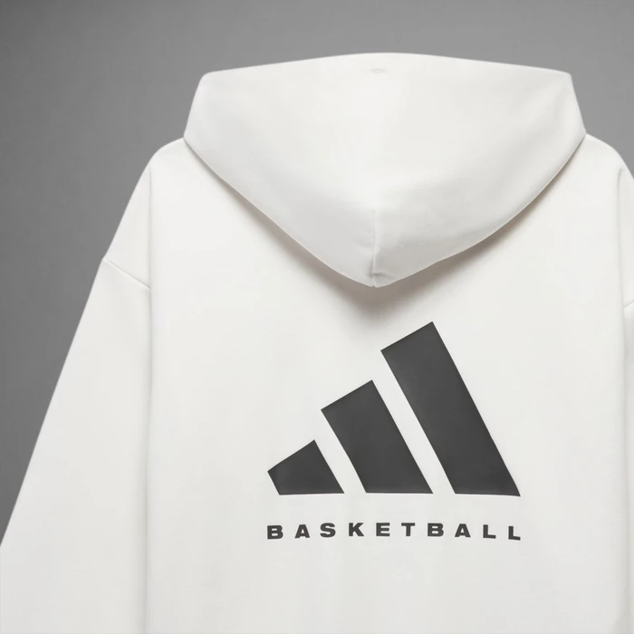 adidas Basketball Hoodie cloud white