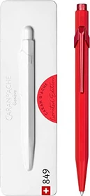 Caran d'Ache 849 Claim your Style Kugelschreiber scharlachrot, Metalletui