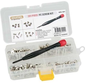 InLine Schraubenset mit Schraubendreher, 201er-Pack