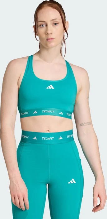 adidas Techfit Sport-BH pure teal (Damen)