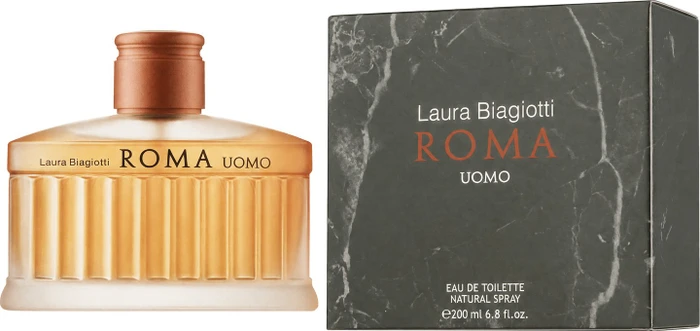 Laura Biagiotti Roma Uomo Eau de Toilette, 200ml
