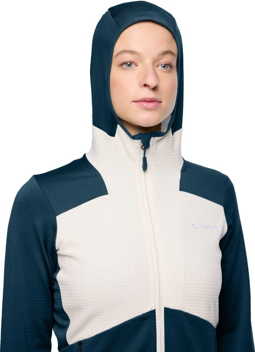 Vaude Monviso Grid Fleece Funktionsjacke dark sea/white (Damen)