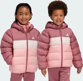 adidas Synthetic Down Funktionsjacke preloved crimson/sandy pink/semi pink spark (Junior)