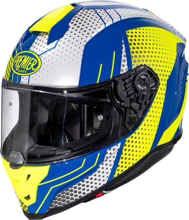 Premier Helmets Technical Hyper BP matt schwarz/grau/grün/gelb