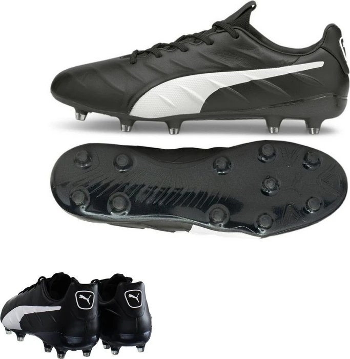 Puma King Platinum 21 FG/AG schwarz/weiß (Herren)