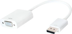 LogiLink CV0059B DisplayPort 1.2 [Stecker] auf VGA [Buchse] Adapter