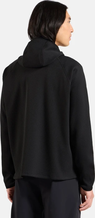 Odlo Cubic Multisport Midlayer Hooded Funktionsshirt langarm schwarz (Herren)