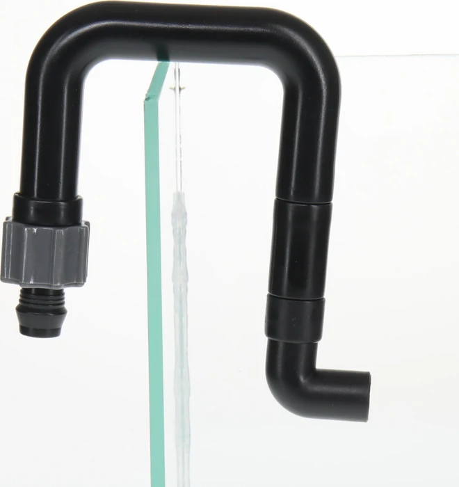 JBL OutSet wide - Wasserrücklauf-Set mit Breitstrahlrohr für Außenfilter von Aquarien, 19/25mm