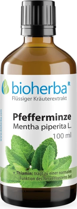 Bioherba Pfefferminze Mentha piperita L. Tropfen Tinktur, 50ml