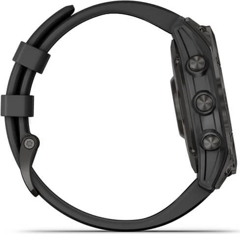 Garmin Fenix 7 Sapphire Solar silber/schwarz