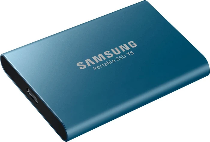 Samsung Portable SSD T5, blau, 500GB, USB-C 3.1