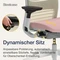 Steelcase Think Bürostuhl mit Armlehnen, beige/rosa Vorschaubild