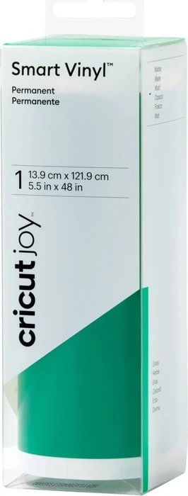 Cricut Joy Vinylfolie permanent grün, 13.9x122cm