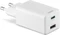 Hama Schnellladegerät 1x USB-C PD/Qualcomm 1x USB-A Mini-Ladegerät 32W weiß Vorschaubild