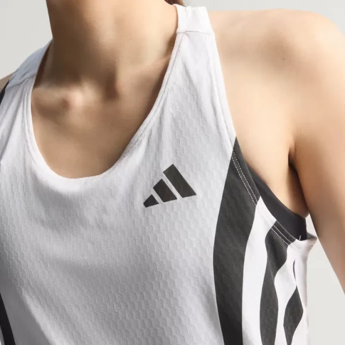 adidas adizero Archive Singlet Laufshirt ärmellos weiß (Damen)