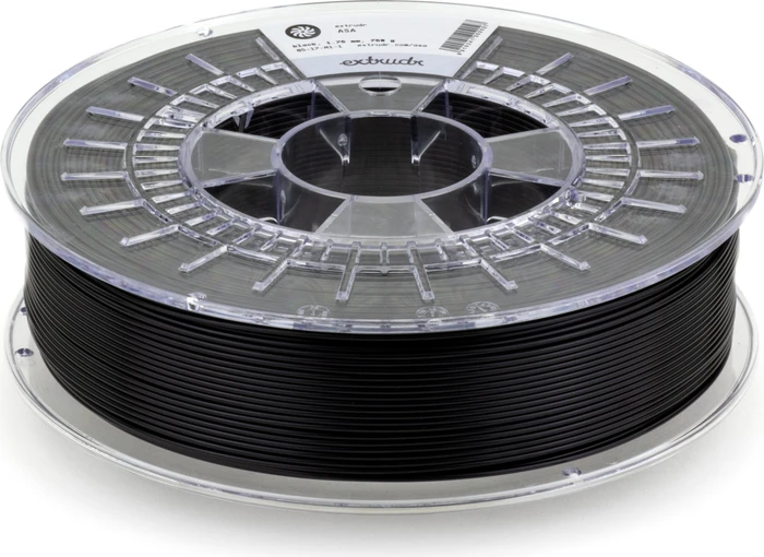 Extrudr DuraPro ASA, schwarz, Spule, 1.75mm, 750g