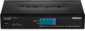 TRENDnet TPE-TG Desktop Gigabit Smart Switch, 5x RJ-45, 31W PoE+ (TPE-TG50ES)