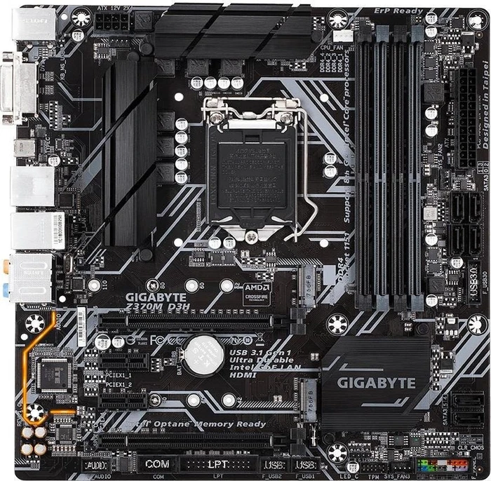 GIGABYTE Z370M D3H (Intel 1151 v2)
