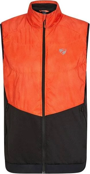 Ziener Nauri Funktionsweste new red stripe (Herren)