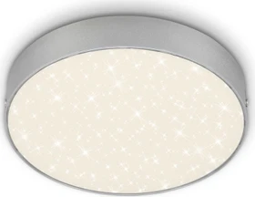 Briloner Flame Star Sternenhimmel LED Deckenleuchte 16W 21.2cm silber