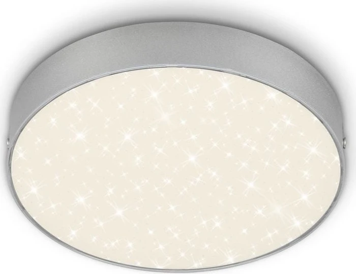 Briloner Flame Star Sternenhimmel LED Deckenleuchte 16W 21.2cm silber