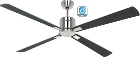 CasaFan Eco Neo III 152 BN-WN/SI WiFi Deckenventilator weiß/lichtgrau
