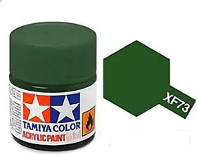 Tamiya Acrylic Paint XF-73 dark green jgsdf, 10ml