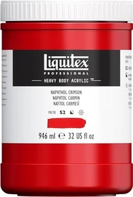 Liquitex Professional Heavy Body Acrylic naphthol crimson, 946ml