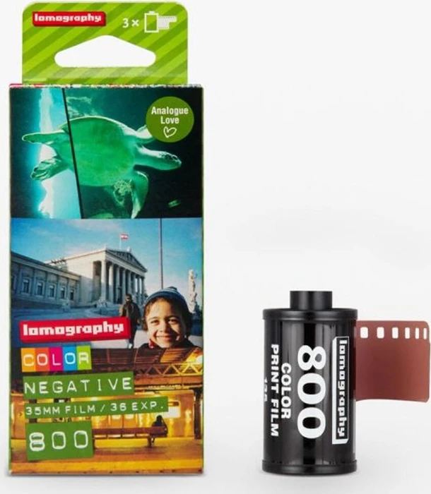 Lomography Color Negative 35mm ISO 800 3er-Pack