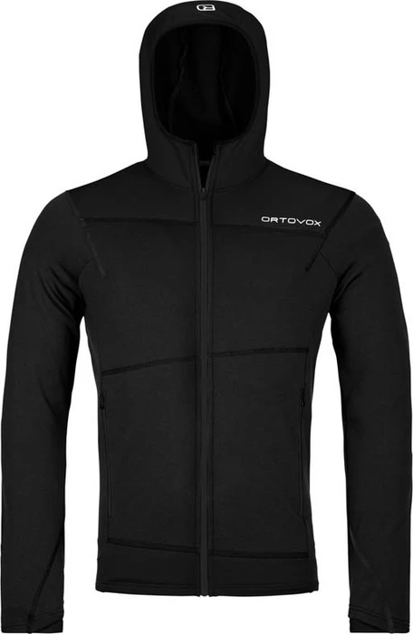 Ortovox Fleece Light Hoody Funktionsjacke black raven (Herren)