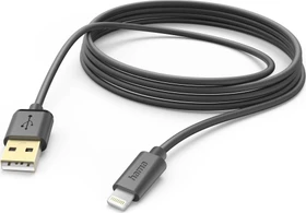 Hama Ladekabel USB-A/Lightning 3m schwarz