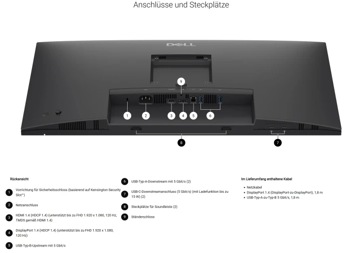 Dell Pro P 27 Monitor P2726H, 27"