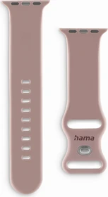 Hama Armband Fantastic Feel für Apple Watch (40mm/41mm/42mm) Nude