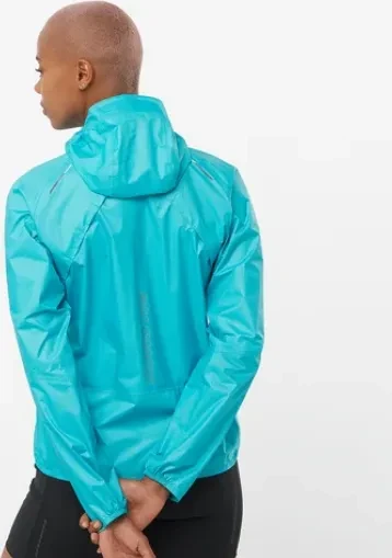 Salomon Bonatti Waterproof Funktionsjacke peacock blue (Damen)