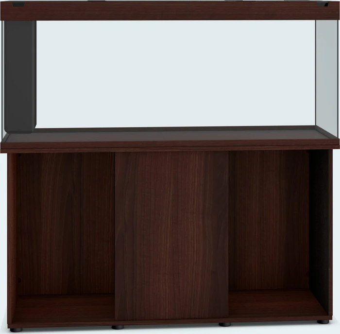 Juwel Rio 450 LED Aquarium-Set mit Unterschrank, dunkles Holz/dunkles Holz, 450l